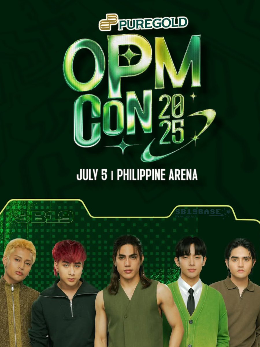Since manunuod po aq ng OPM con ng puregold hnd q pa mgagawa ang randomizer, that means my chance kpa humabol! Yes! Chance for SAW Exhibit GA! 
Goal for today🍎❗️❗️❗️
1M twt for esbi puregold. Drop ur tags! 👇🏻

SB19 RULES OPM CON
<a href="/SB19Official/">SB19 Official</a>
#SB19 #SB19ShinesPureGold