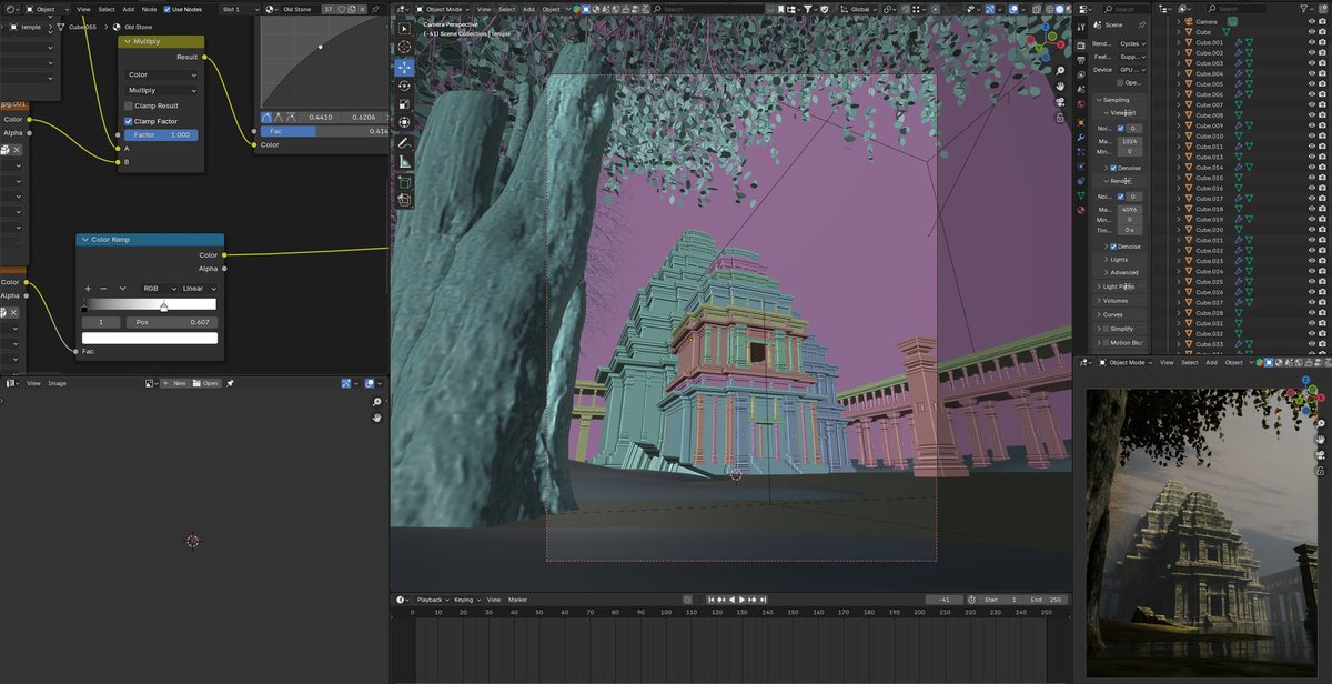 Iamrahulart's tweet image. Secrets of the Silent Deep

#Blender #Blender3D #3d #temple #environment #3denvironment #render #concept #3dart #ancienttemple #rendering #cycle