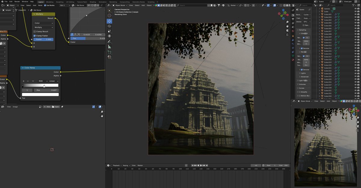 Iamrahulart's tweet image. Secrets of the Silent Deep

#Blender #Blender3D #3d #temple #environment #3denvironment #render #concept #3dart #ancienttemple #rendering #cycle
