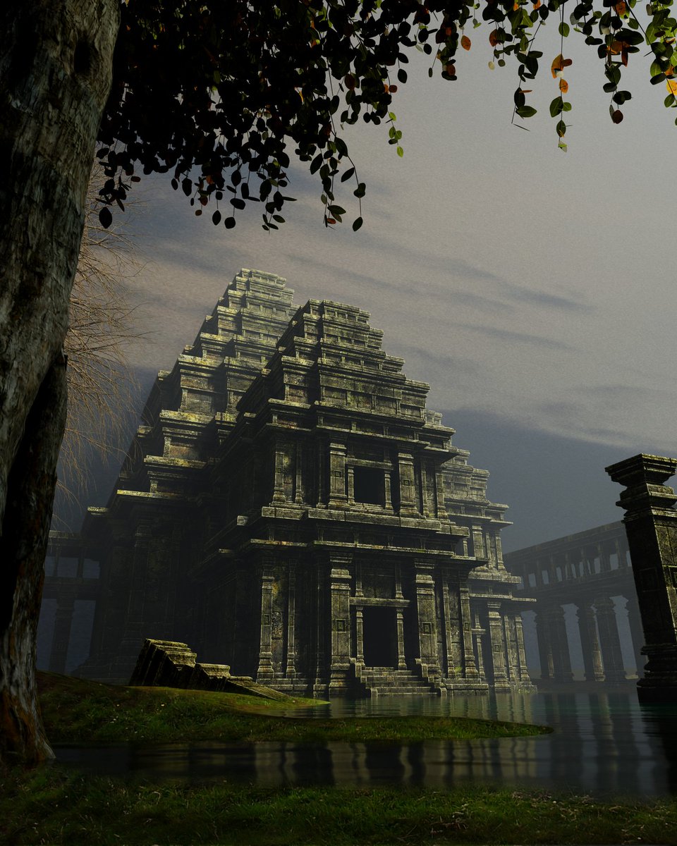 Iamrahulart's tweet image. Secrets of the Silent Deep

#Blender #Blender3D #3d #temple #environment #3denvironment #render #concept #3dart #ancienttemple #rendering #cycle
