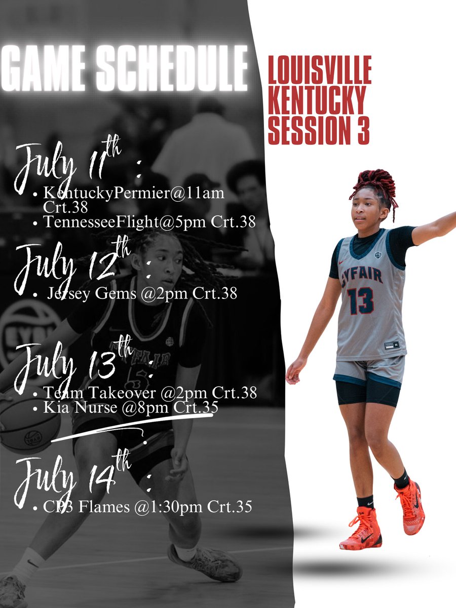 Cassmak_5's tweet image. Kentucky in 6 days! 
#nikeeybl #girlsbasketball #CassAntoine #Run4Roses