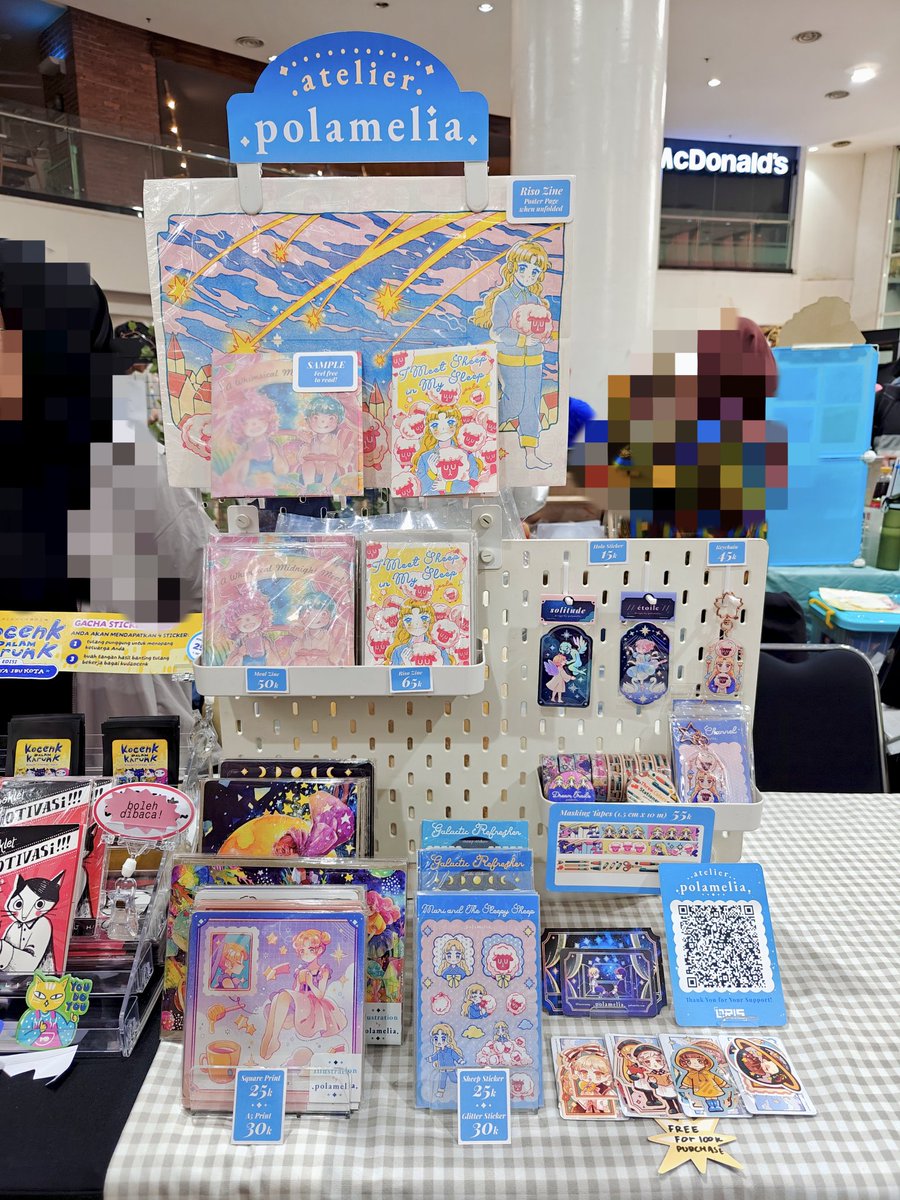 pola | CFXX (@polamelia) on Twitter photo My display for #PESKOM is ready but table is still not complete without <a href="/nuydoodles/">nuy | PESKOM July 5-6th (D17) & BungaZineFest</a> 🥺🥺🥺 come come come My display for #PESKOM is ready but table is still not complete without <a href="/nuydoodles/">nuy | PESKOM July 5-6th (D17) & BungaZineFest</a> 🥺🥺🥺 come come come