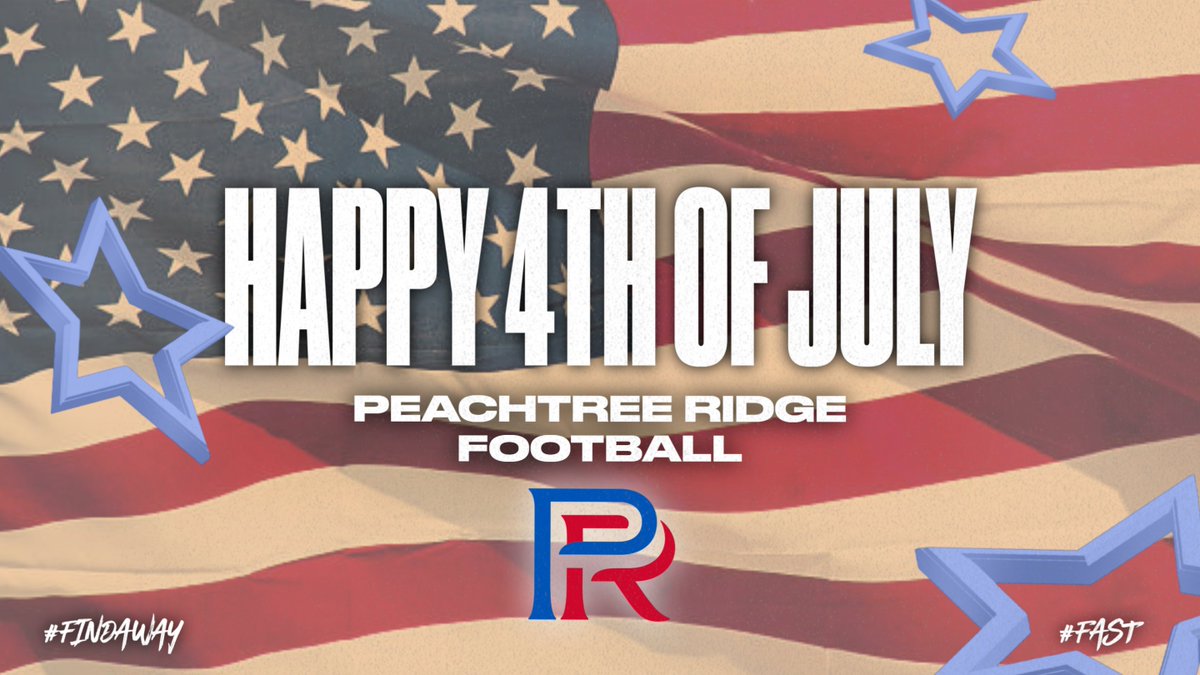 PTRFootball's tweet image. Happy Birthday America!!! 🇺🇸🇺🇸🇺🇸 #FindAWay #FAST #4thofJuly