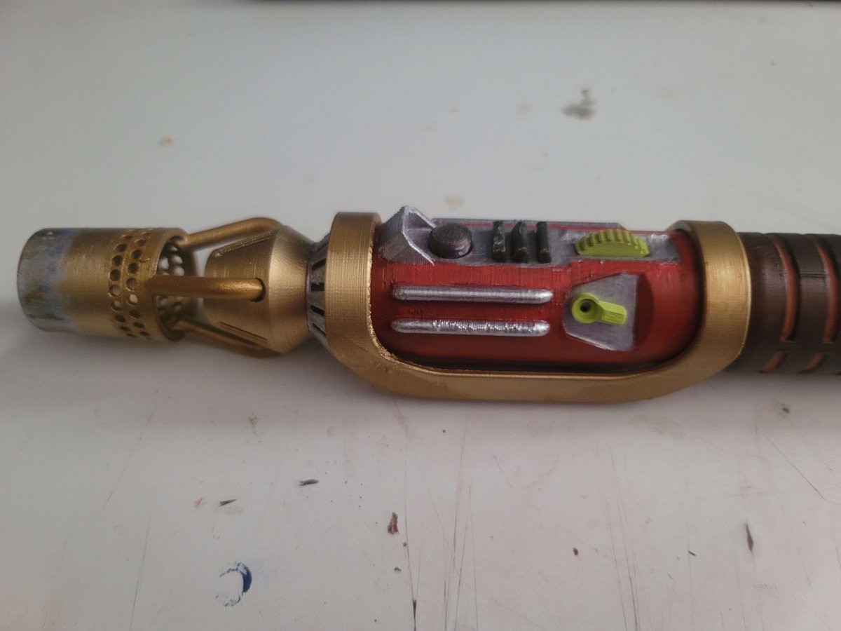 thefreeheathen's tweet image. Hello Tribe
Check out this amazing light saber by @aaronflaming 
printables.com/model/151242-m…
Cheers
Maker Millwright