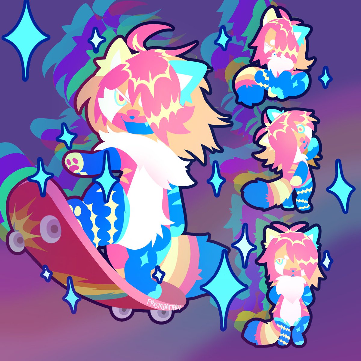 prismbattery's tweet photo. #artfight attack on cheezy_dog !! yayy https://t.co/mJBMyjFKZv