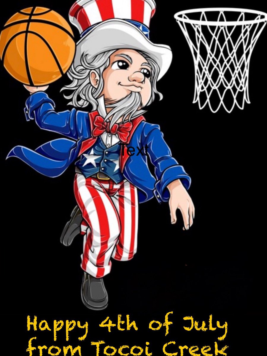 Happy 4th of July from the Tocoi Creek Lady Toros!!!
