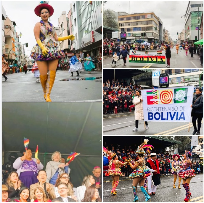 La Embajadora de Bolivia, Segundina Flores Solamayo en el marco del Bicentenario de Bolivia, acompañó al Prefecto, Manuel Caizabamba, en la conmemoración de los 𝟭𝟲𝟱 𝗮ñ𝗼𝘀 𝗱𝗲 𝗣𝗿𝗼𝘃𝗶𝗻𝗰𝗶𝗮𝗹𝗶𝘇𝗮𝗰𝗶ó𝗻de Tungurahua

Jallalla la Diplomacias Cultural !

<a href="/LuchoXBolivia/">Luis Alberto Arce Catacora (Lucho Arce)</a>