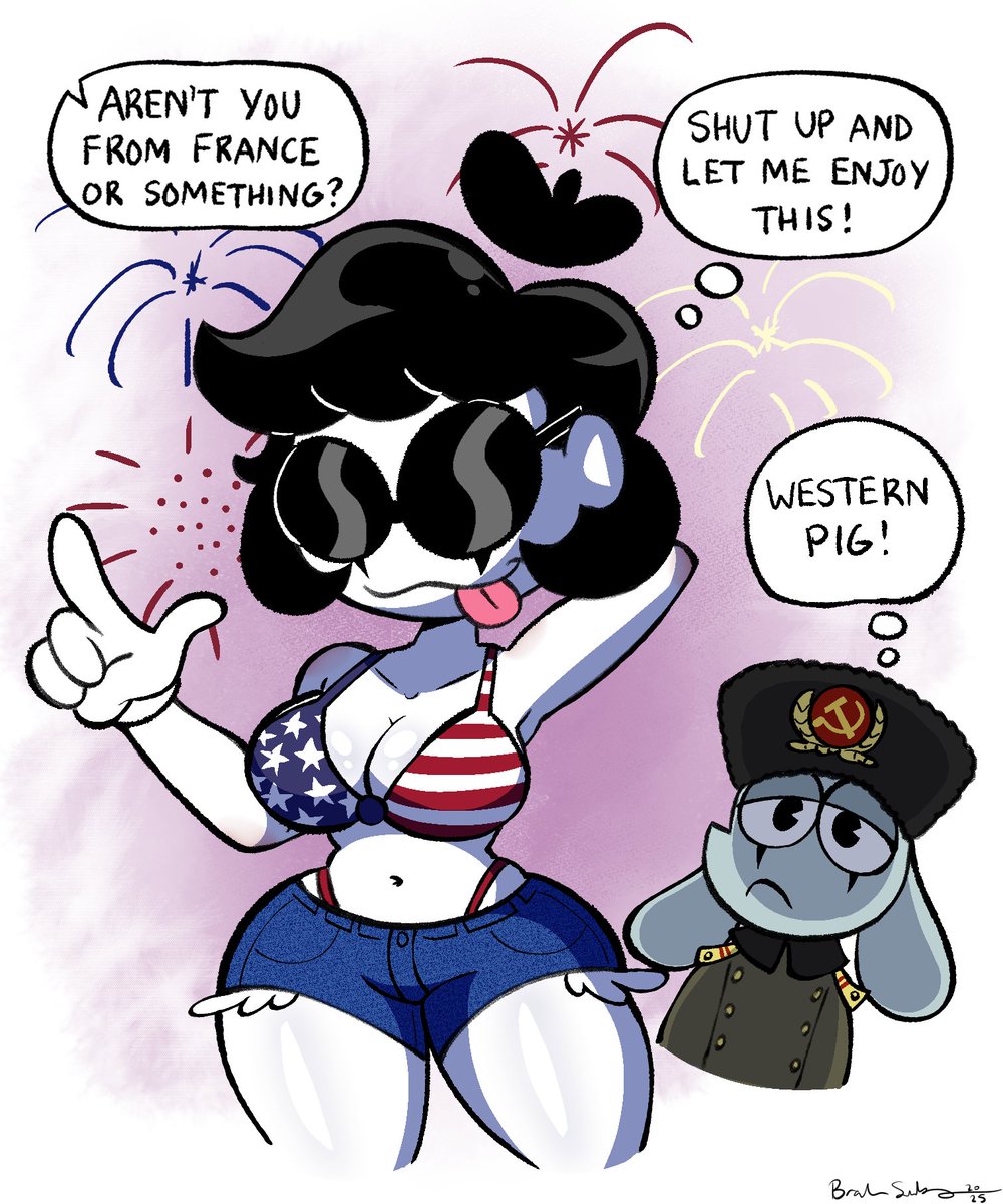 imrachets's tweet image. Celebrate the Fourth with our favorite mime friend!🇺🇸