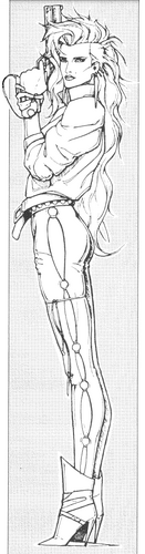 Righteous_Lover's tweet image. Here's hoping they have a long haired character for season 2 like the original design of Rogue.