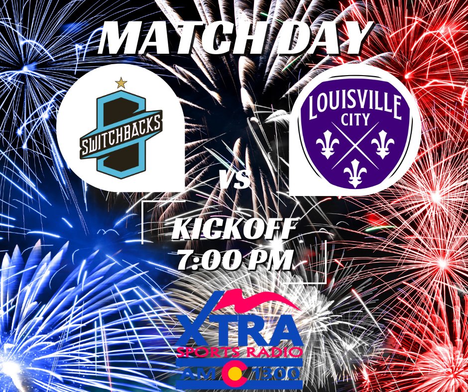 XTRA Sports 1300 (@xtrasports1300) on Twitter photo Celebrate Independence Day with fireworks on the field! 🔥⚽️
🎙️ <a href="/GingerlyTweets/">Ryan Kaufman</a> and <a href="/RolandVargish/">Roland Vargish</a> are on the call as defending champions <a href="/SwitchbacksFC/">Switchbacks FC</a> face off against Eastern Conference leaders Louisville City in a can't-miss clash!
📻 XTRA Sports 1300
💻 Celebrate Independence Day with fireworks on the field! 🔥⚽️
🎙️ <a href="/GingerlyTweets/">Ryan Kaufman</a> and <a href="/RolandVargish/">Roland Vargish</a> are on the call as defending champions <a href="/SwitchbacksFC/">Switchbacks FC</a> face off against Eastern Conference leaders Louisville City in a can't-miss clash!
📻 XTRA Sports 1300
💻