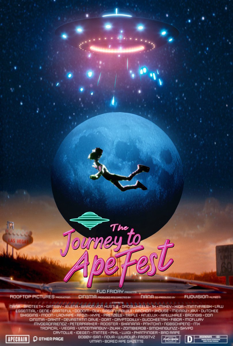 Thanks <a href="/FUDFriday/">FUD Friday</a> <a href="/CinemaD__/">CINΞMA</a> 

This Journey To ApeFest poster is lit 🔥