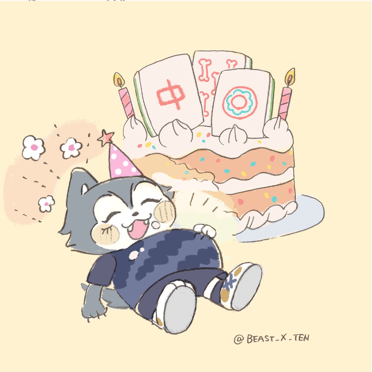 Happy Birthday BEAT／ 本日、7月5日はBEAST X狼援キャラクター