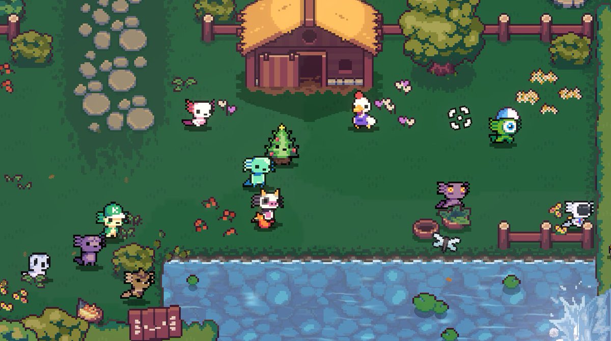 wenn man um 2 Uhr nicht pennen kann dann zockt man halt AK-Xolotl :D
Meine Akxolotl Gang :D 
es macht so bock dieses Game