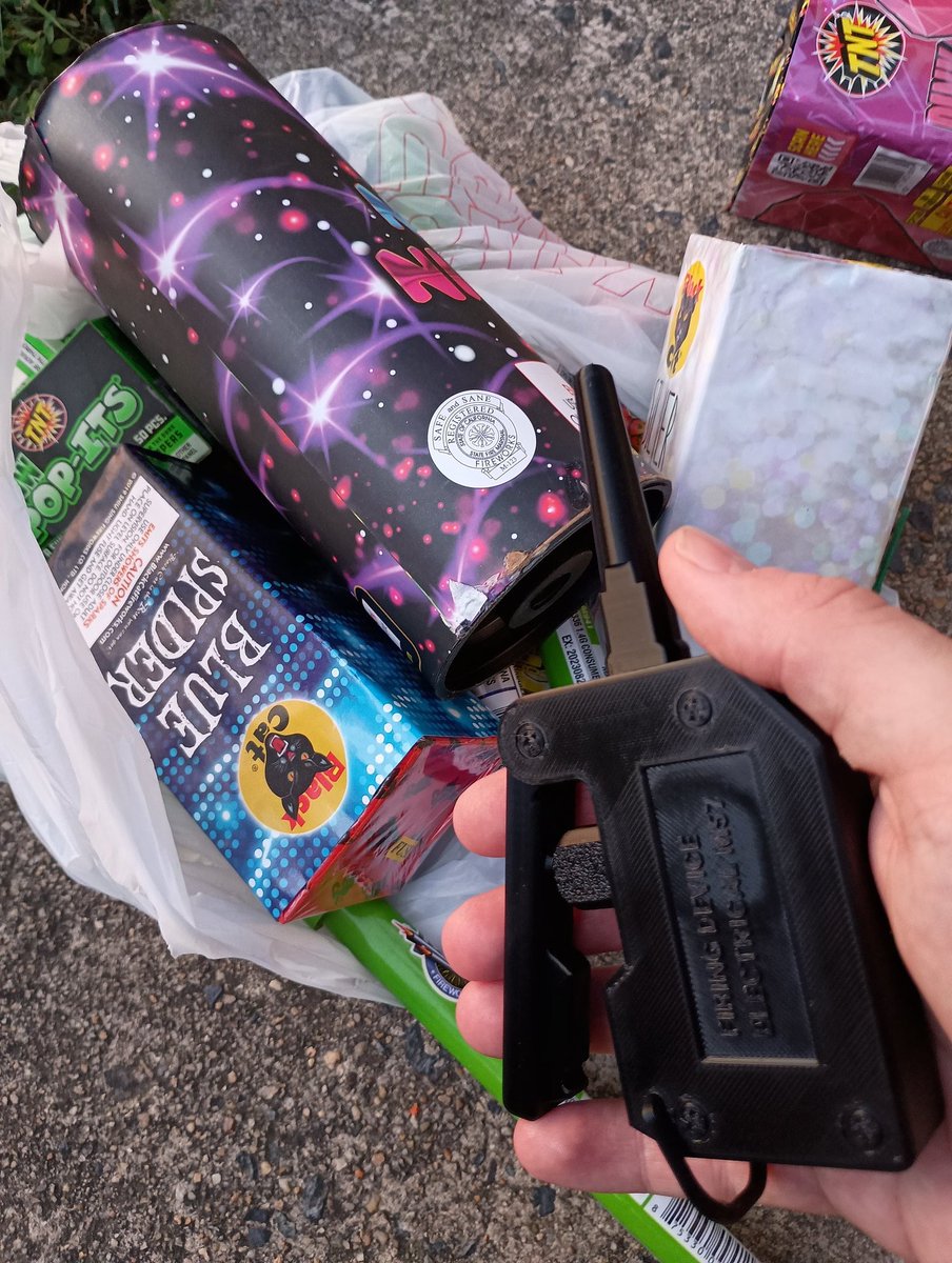 Fireworks are going to be a little extra special today, thanks SGC armorer