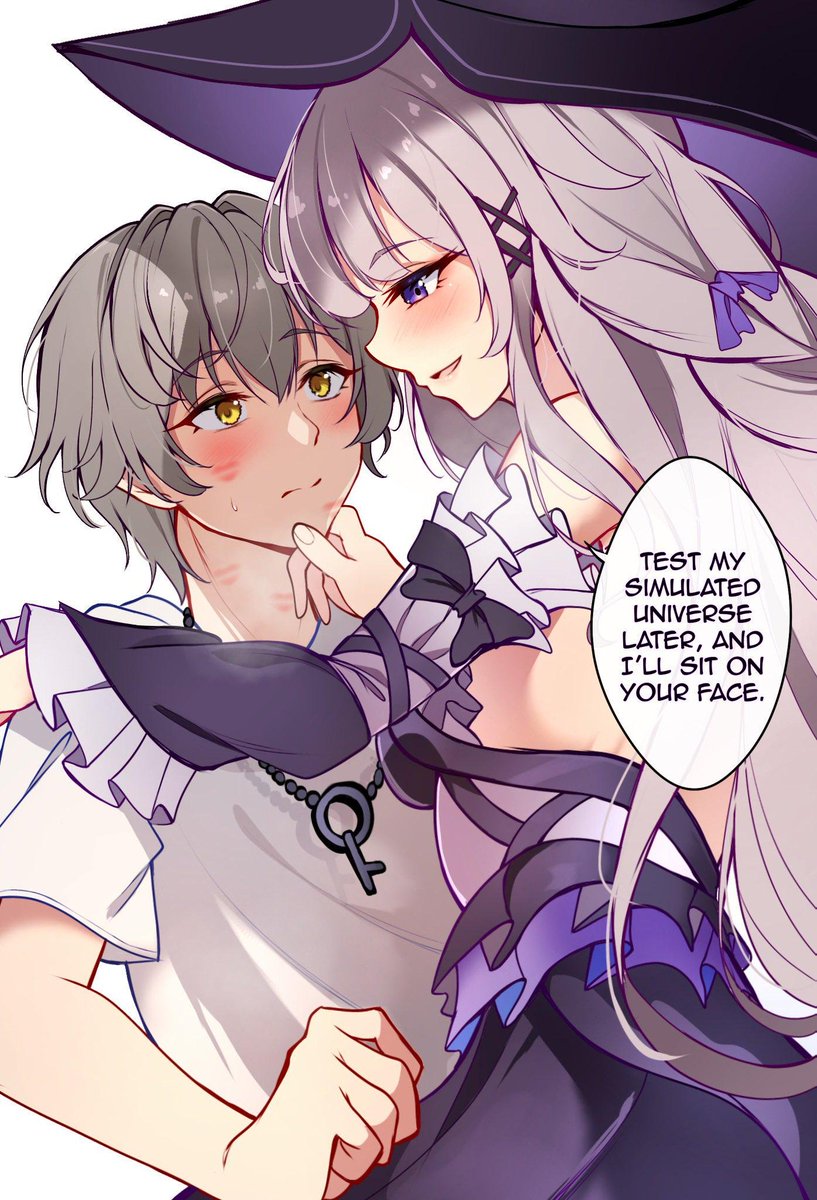 No matter how dangerous stuff may be
No matter how busy you are
No matter what you want or need to do

All that matters is the promise of pleasure
promise of feeling the heat, softness and pressure of your superior's body on you...

Throw all away for the feeling of ASS
2DFD