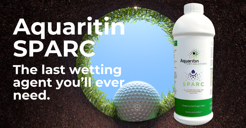 Aquaritin_Turf's tweet photo. Win a jug of Aquaritin Sparc Wetting Agent (Covers 2.5 to 5 acres) absolutely free! Its rate and cost will shock you!!