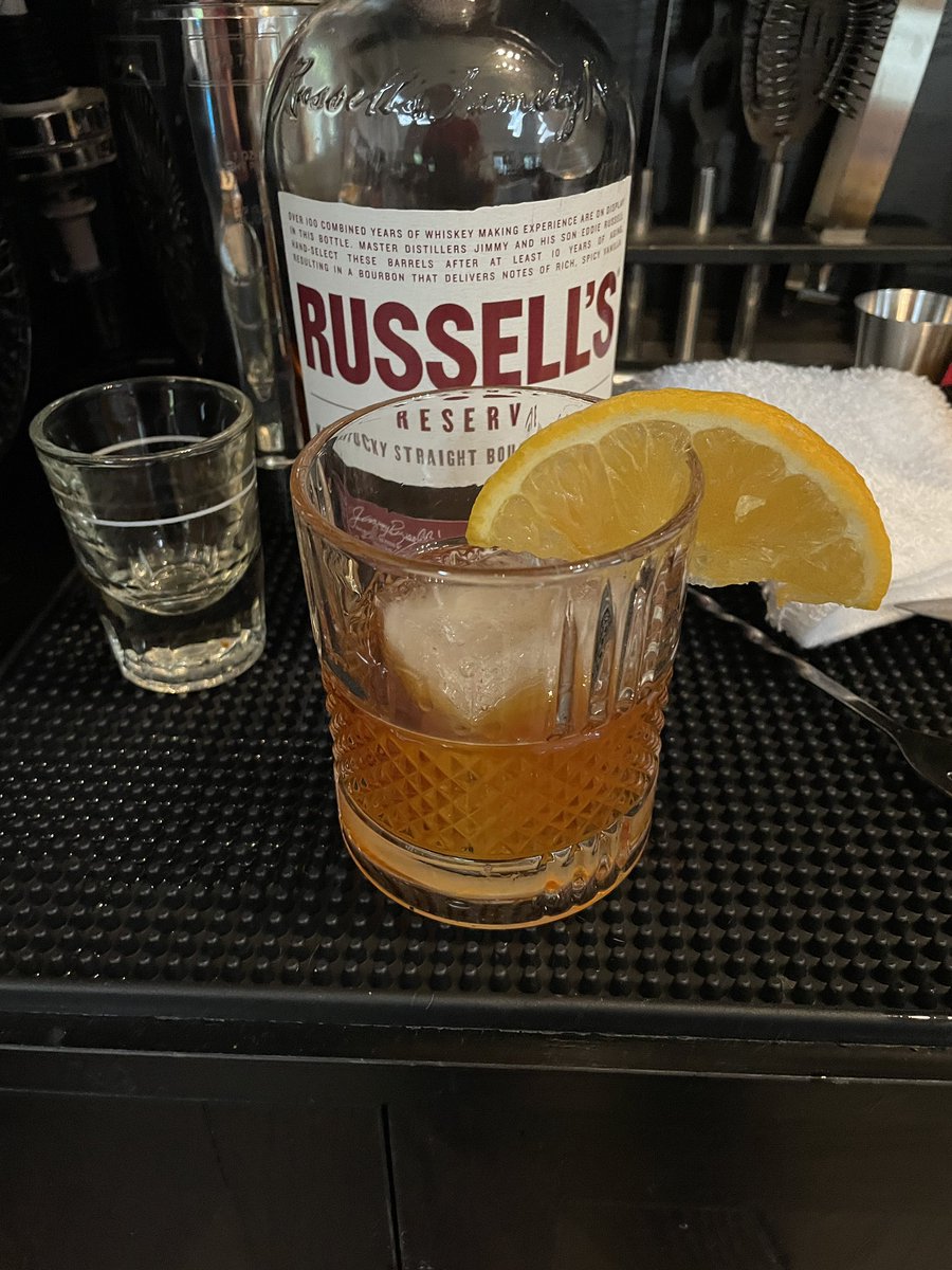 A classic American drink for a classic American day. Old Fashioned. #MinionsHappyHour