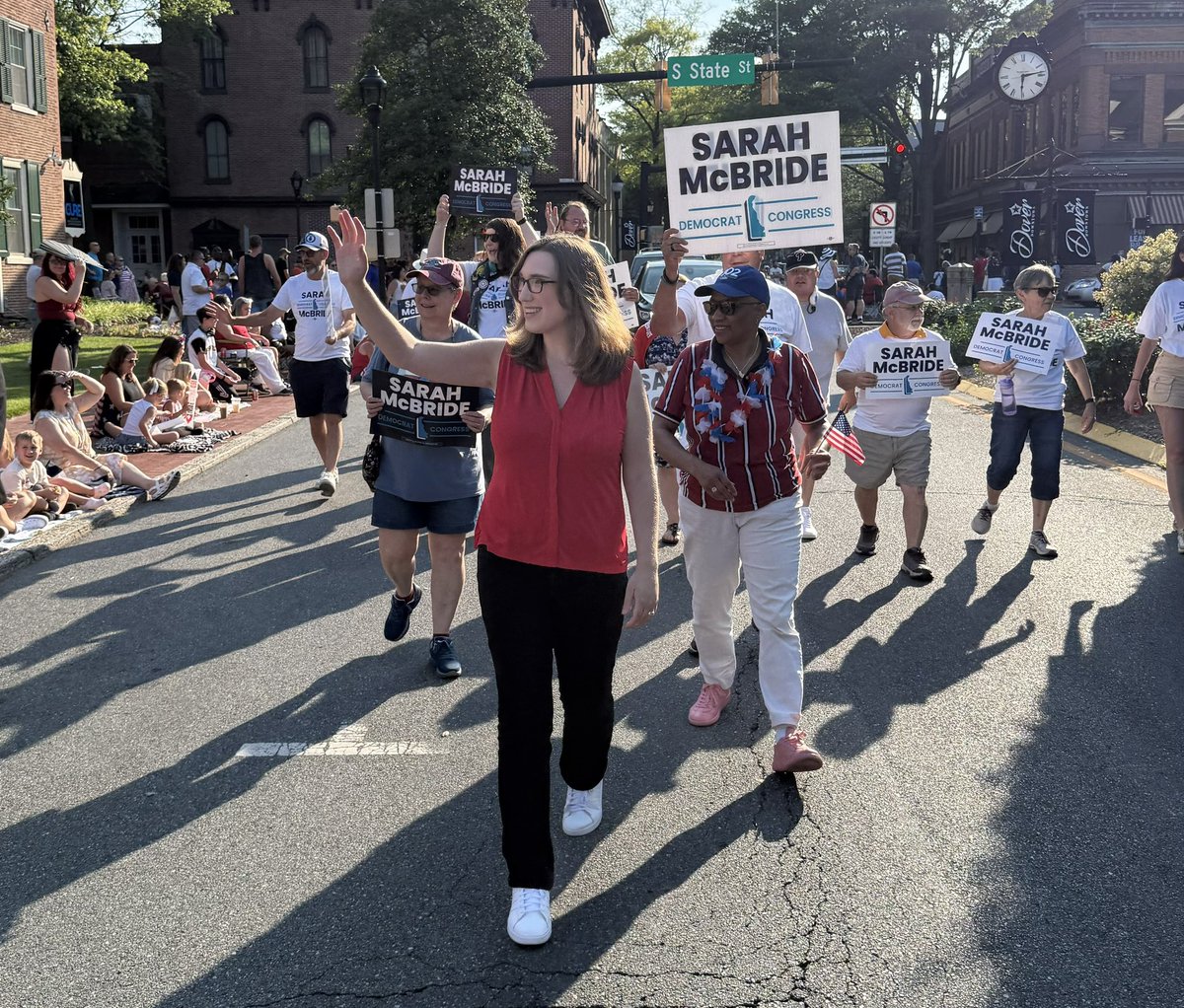 SarahEMcBride's tweet image. Wrapped up a great day in Dover! 🇺🇸🇺🇸🇺🇸
Delaware showed up and showed out for Independence Day!