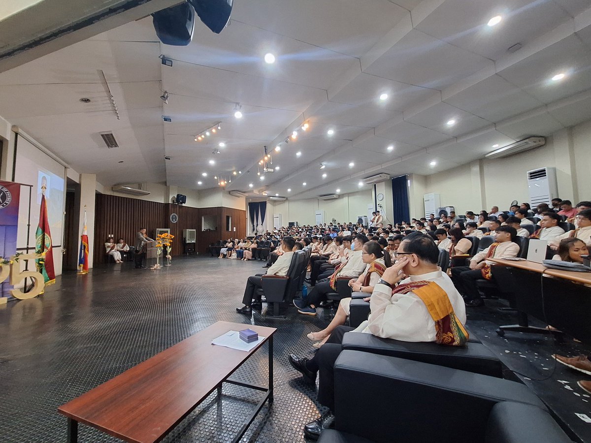 nath2's tweet photo. Prof. Saloma is the Guest of Honor of NIP's Recognition Rites.  He's really not a guest but we are still honored. https://t.co/iHRPoxAKI1