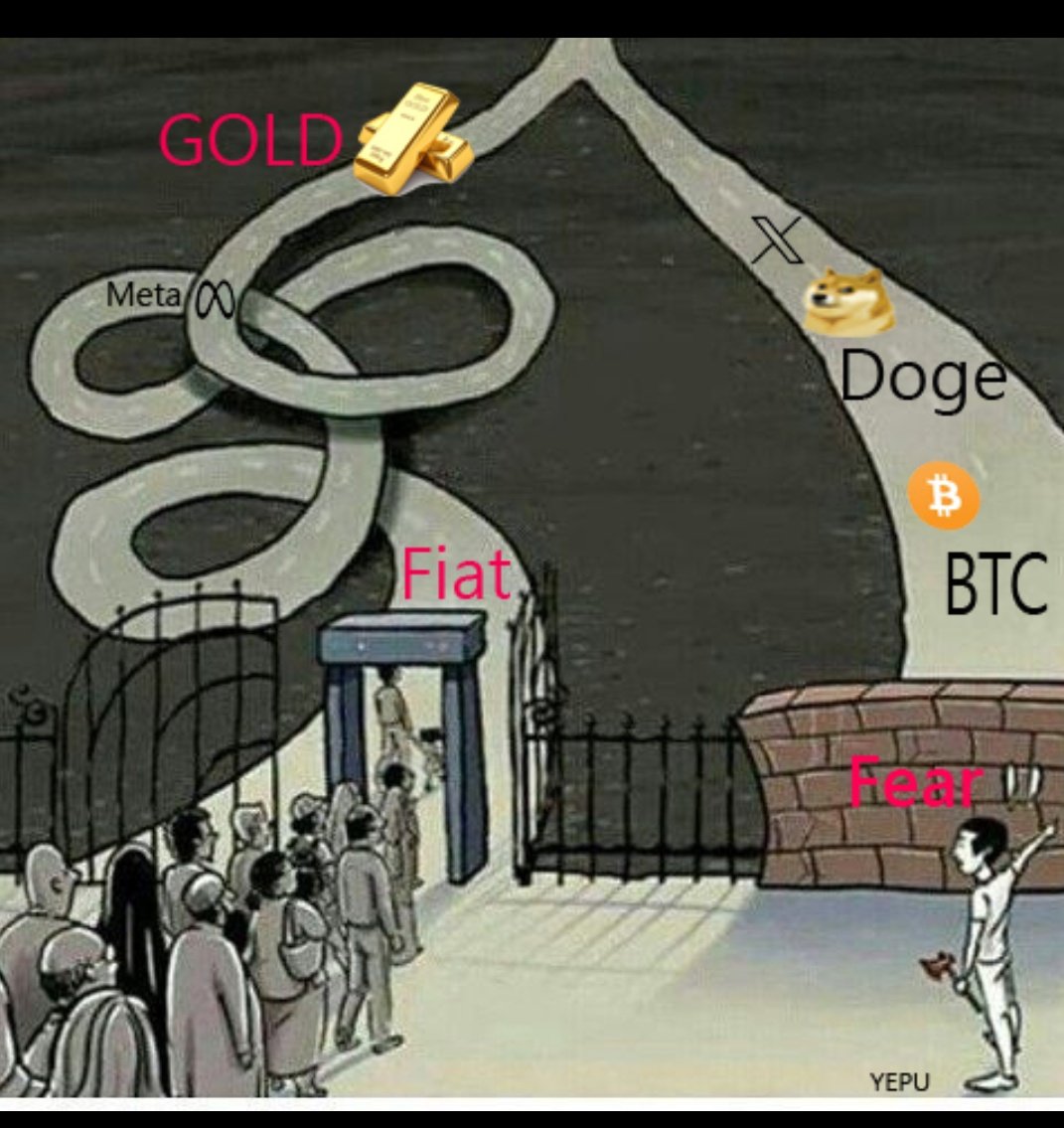 Trump’s Way :   ✨️ 
V
The Elon Musk Way: 💰