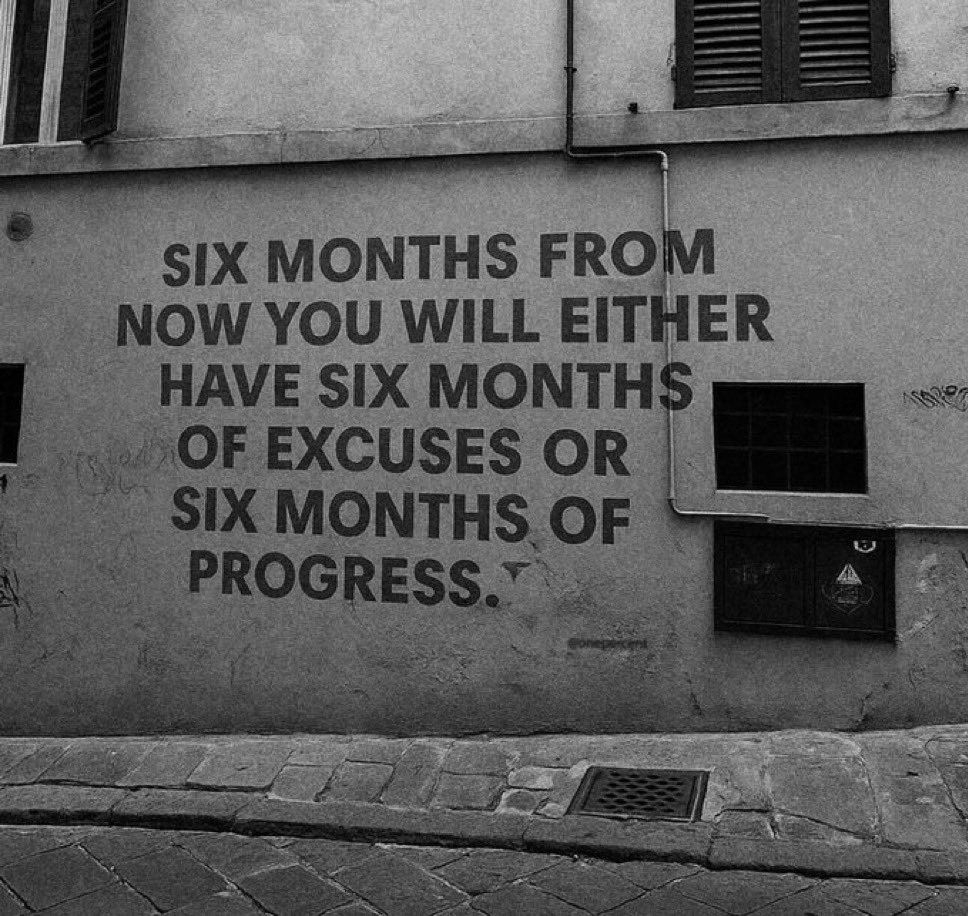 Happy 4th 🇺🇸 

There’s 180 days left in 2025. 

6 months to change everything