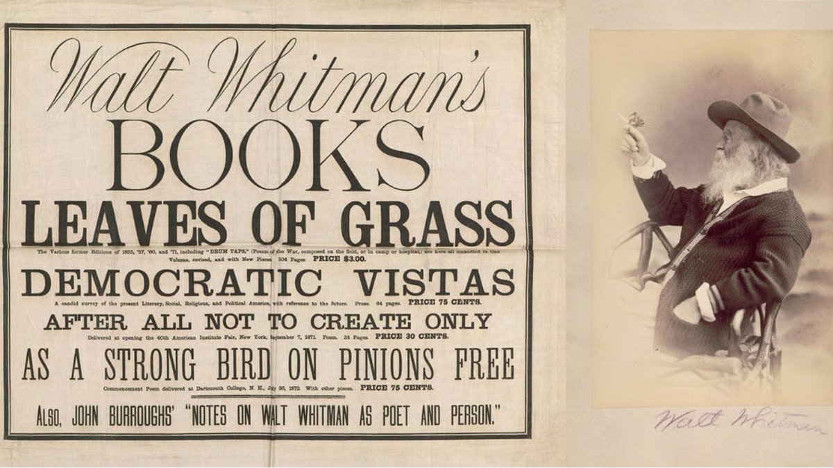 El 4 de julio de 1855, un emprendedor periodista de Brooklyn publicó una serie de anuncios para promocionar un libro de poemas autoeditado. Aquel volumen, compuesto por 12 poemas, se convertiría en una de las obras más celebradas de la literatura estadounidense. Leaves of Grass