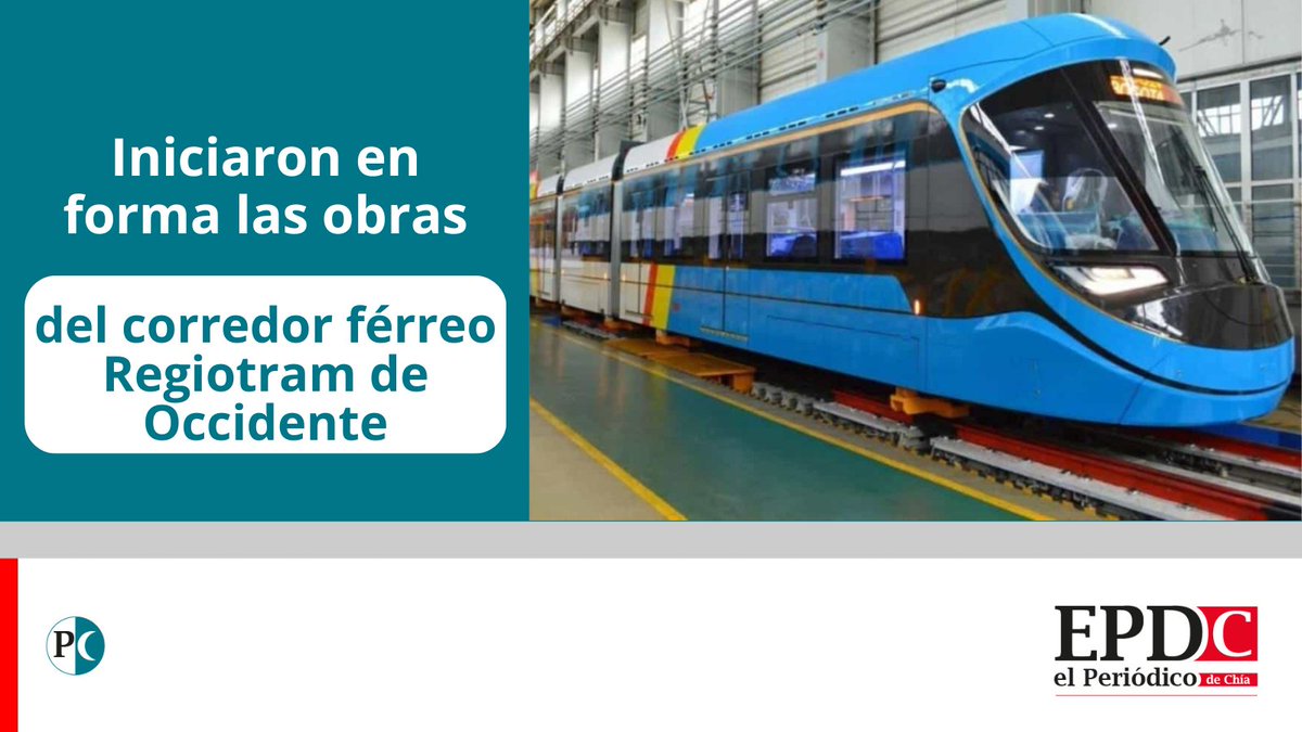 #cundinamarca📷|Se desmontarán 77 km de riel antiguo y se instalarán 178 km de riel nuevo; 42.500 durmientes serán reemplazadas por 141.000 de concreto y se hará adecuación de plataformas, puentes y sistema de drenaje.
Nota completa en: bit.ly/3G7r8ev
#regiotram #epdc
