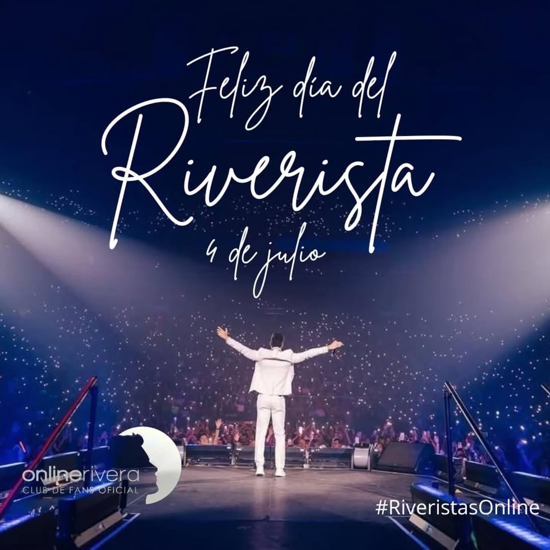 Online_Rivera Club Oficial de Carlos Rivera (@online_riverap) on Twitter photo Hoy celebramos a quienes han estado ahí en cada nota, cada aplauso y cada paso de <a href="/_CarlosRivera/">Carlos Rivera</a> : los riveristas.
¡Feliz Día del Riverista! 🤍🎶
#CarlosRivera #YoSoyRiverista #riveristas
#RiveristasOnline 🤍
@westwoodentt <a href="/sonymusicmexico/">Sony Music México</a> <a href="/westwoodfans/">Westwood Ent. Fans</a> Hoy celebramos a quienes han estado ahí en cada nota, cada aplauso y cada paso de <a href="/_CarlosRivera/">Carlos Rivera</a> : los riveristas.
¡Feliz Día del Riverista! 🤍🎶
#CarlosRivera #YoSoyRiverista #riveristas
#RiveristasOnline 🤍
@westwoodentt <a href="/sonymusicmexico/">Sony Music México</a> <a href="/westwoodfans/">Westwood Ent. Fans</a>