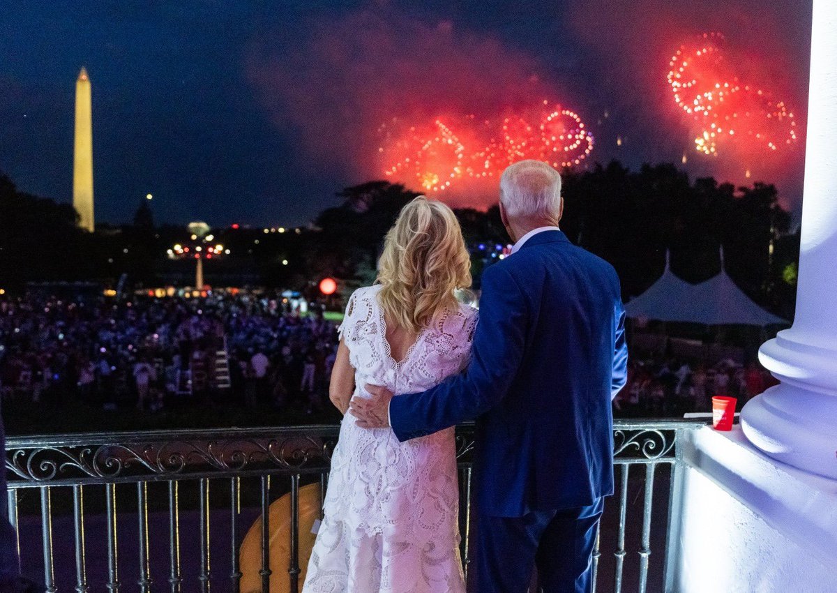 However you’re spending it, I wish you a safe and Happy 4th of July friends. 🇺🇸 

Don’t give up on this country.

A Democrat will fix this like we always do.