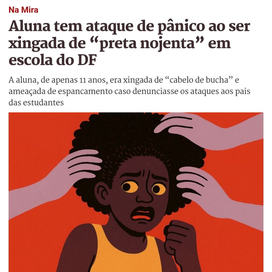 Minha solidariedade a essa criança e sua família. É por histórias como essa  que sempre repito: educar desde cedo é a chave para mudar o futuro.  Racismo, violência contra mulheres, intolerância —, image size:1080x1080
