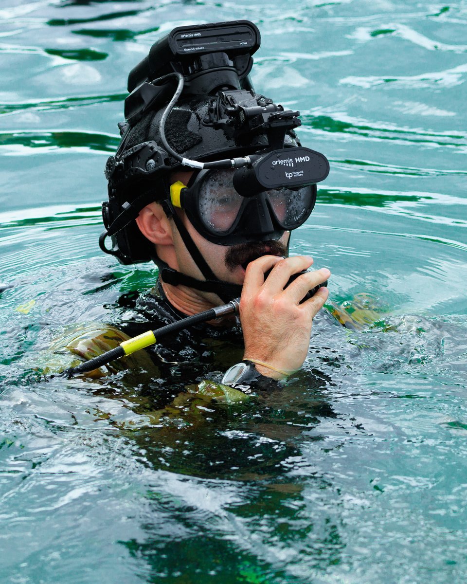 AustralianArmy's tweet image. Introducing: The Aqua Dig ๐คฟ๐โโ๏ธ
The Aqua Dig has new features including the ability to breathe under water and swim faster than your average digger*.
*All diggers need to be upgraded with oxygen tank and flippers.
๐ธ CPL Madhur Chitnis