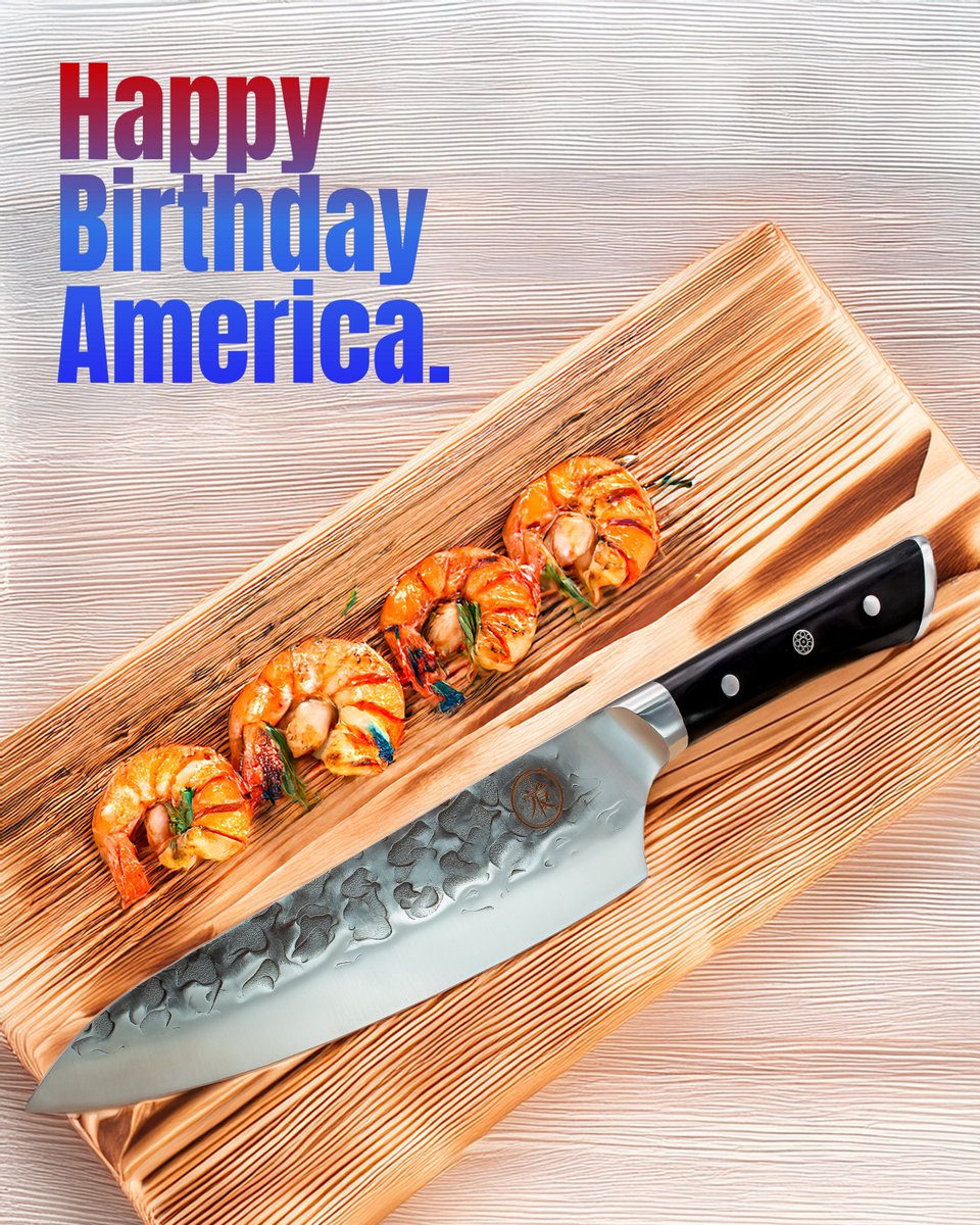 kokoroblades's tweet photo. 🇺🇸 Happy Birthday, America.
Today’s a day for gathering, sharing, and celebrating the freedom to craft your own path—at the table and in life.

From our family to yours,
KOKORO Blade

#fourthofjuly2025  #Happy4thofJuly  #KokoroBlade #KnifeSkills #AmplifyYourVibe
#chefknives https://t.co/34OSPaLUPo