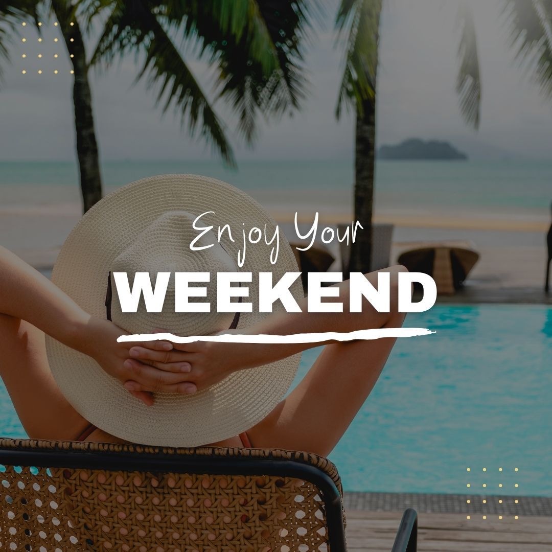 The week is officially winding down! ✨ Feeling that exciting Friday energy. Ready for some quality rest and whatever adventures the next few days hold. What are you up to? #WeekendBound
