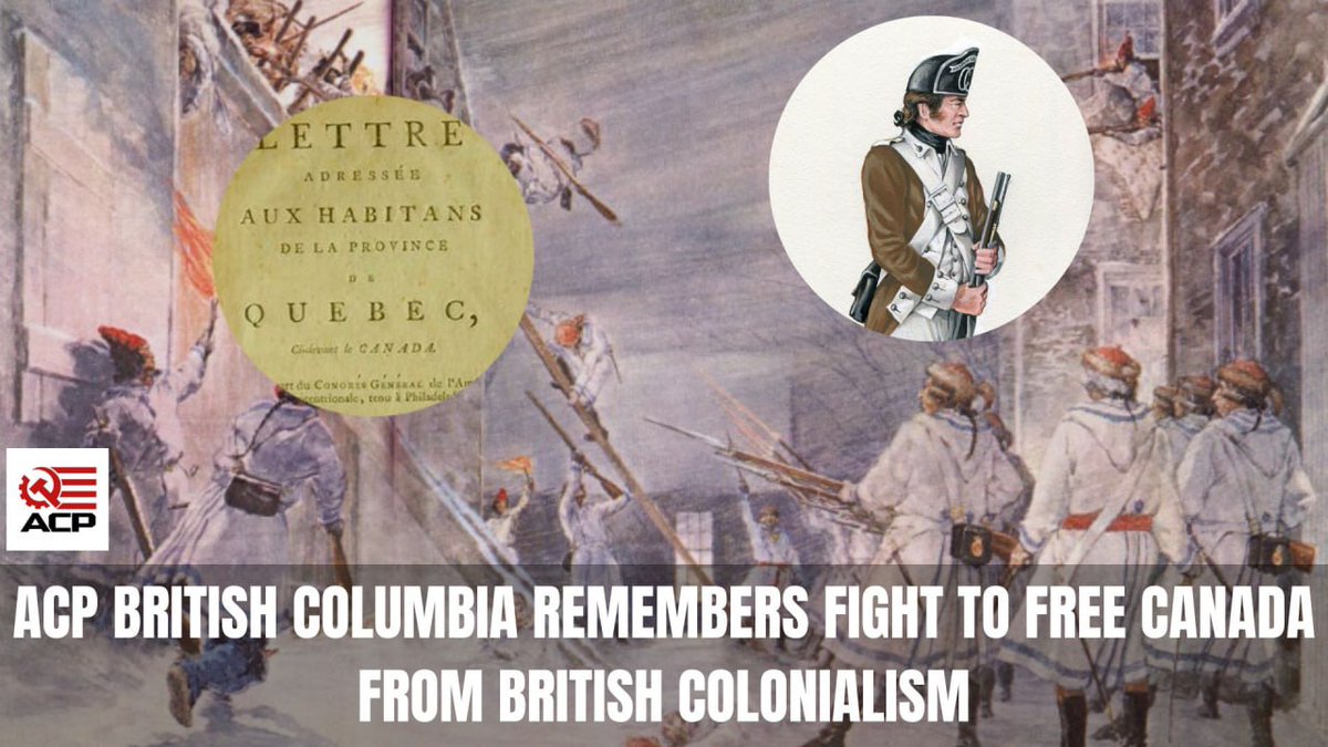 Today <a href="/ACP_BritishCol/">ACP British Columbia</a> remembers the many attempts of the Founding Fathers to include Canada in the anti-colonial revolution of 1776.

The American Revolution was never intended to be limited to the Thirteen Colonies. Beginning in 1774 and leading up to 1776, Congress sent three