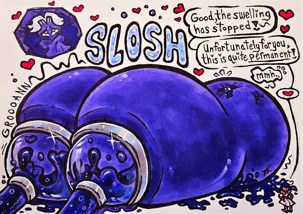 [ 2/2 ] Paris tries Una's new blueberry bubblegum🫐💦
#juicyjuly #blueberryinflation