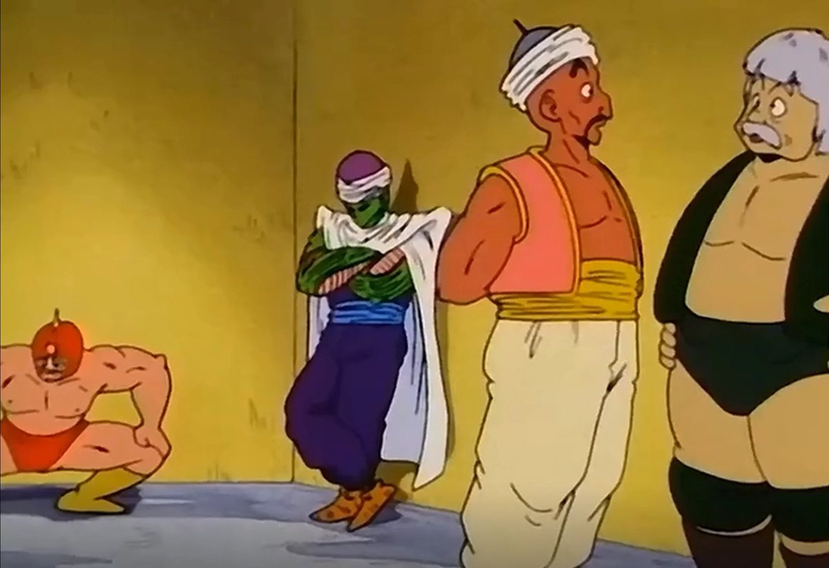 dbs_10_10's tweet image. This mf was aura farming even in the og show