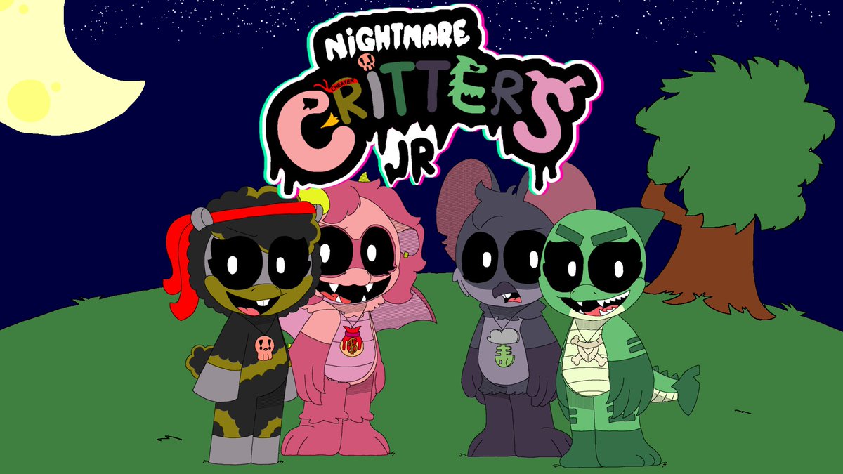 RoshTheRacoon8's tweet image. 🇧🇷[Portugues]🇧🇷
Os nightmare critters JR estão COMPLETOS!
🇺🇲[English]🇺🇲
The nightmare critters JR are COMPLETE!
