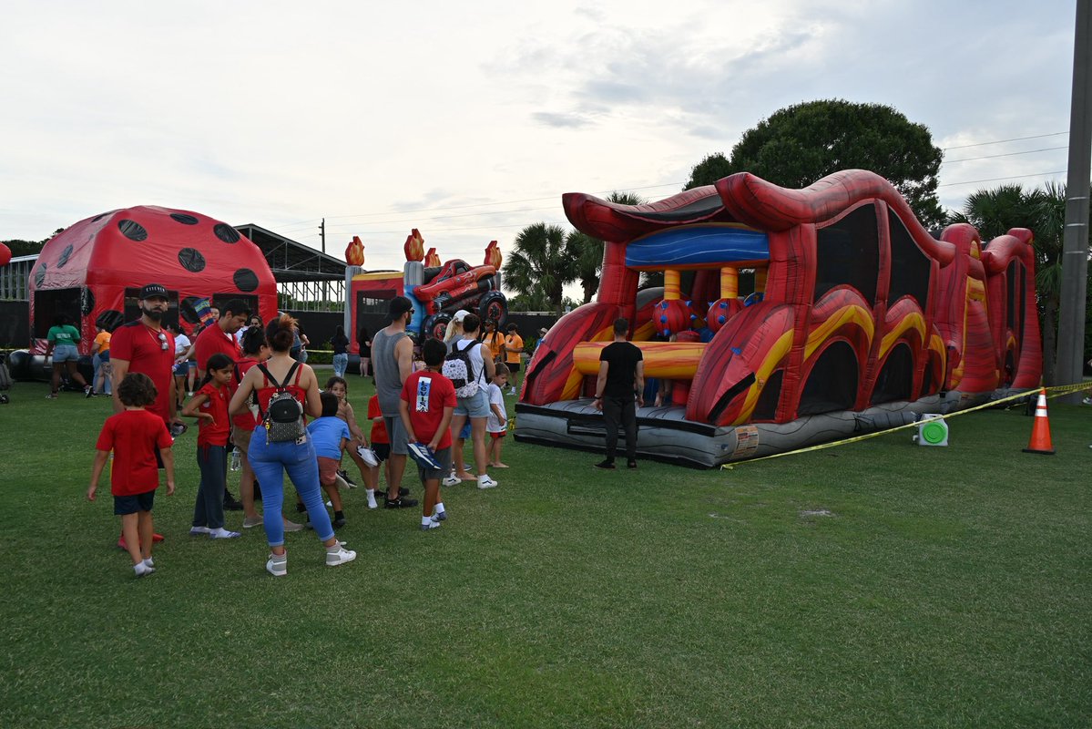 Family, Fun, and Freedom! 🇺🇸🤩 🎆 🤸🏽‍♀️ 
We’re celebrating #IndependenceDay Wellington’s July 4th Celebration at Village Park. 

We’re just minutes away from the big finale- our annual fireworks show. 🎆

For more details visit wellingtonfl.gov/July4th.

#July4th #4thofJuly