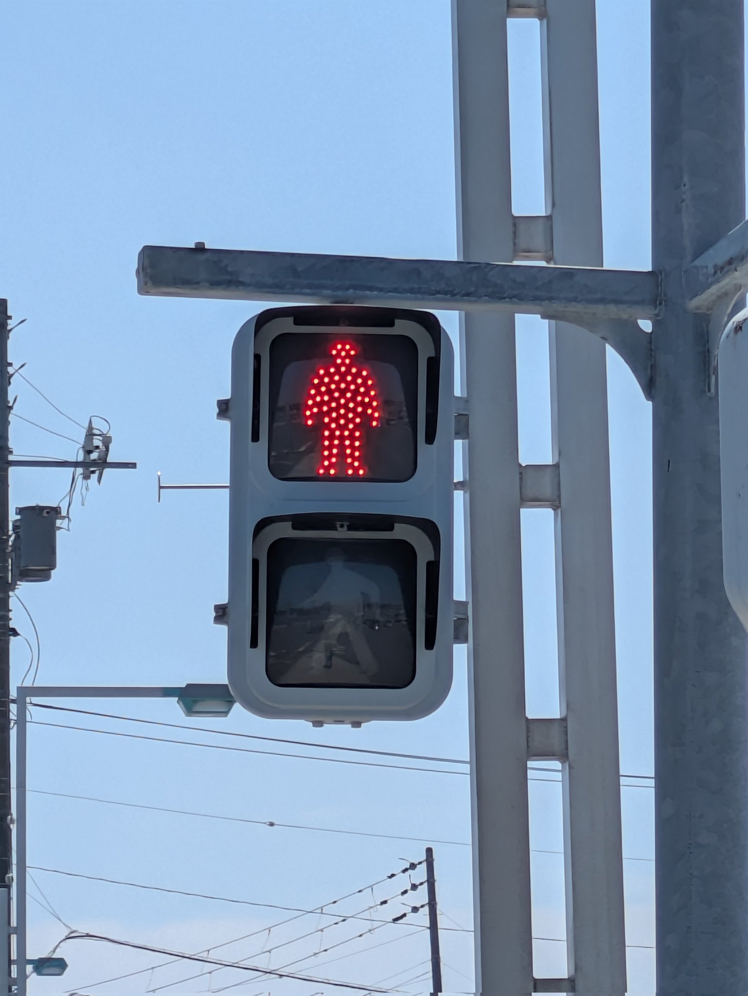 レトロ 赤信号機 金属製 赤黄赤の金属丸型300φ（京三製）
