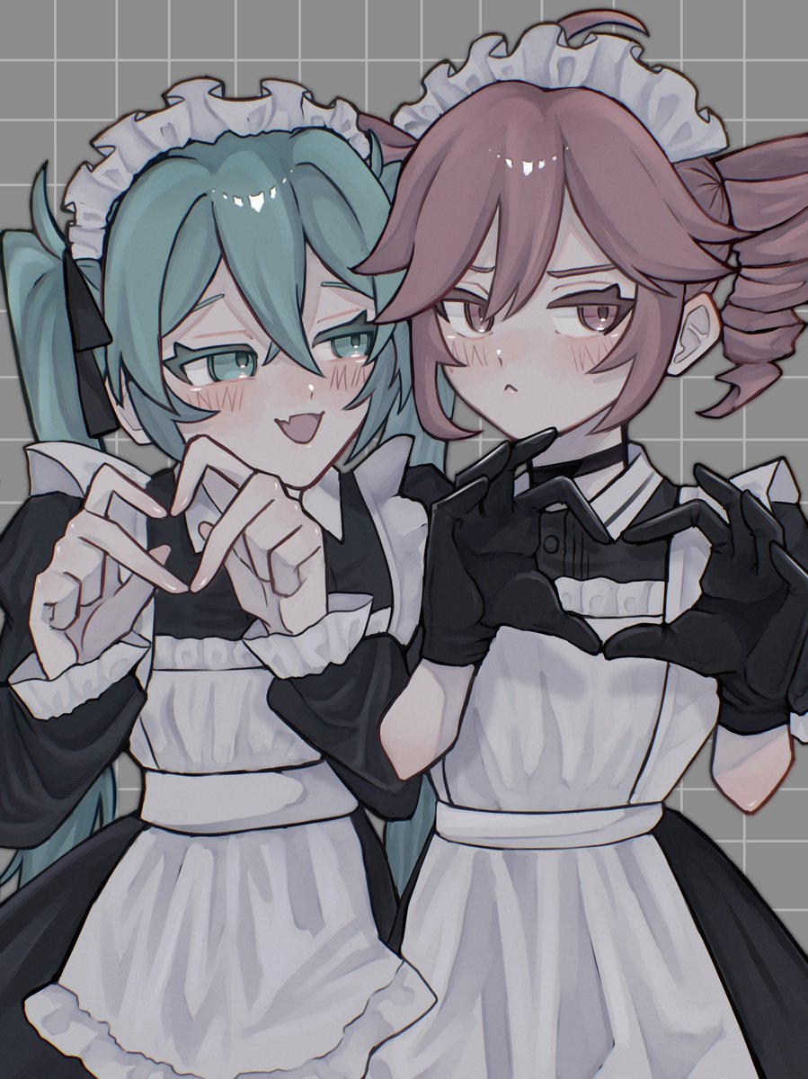 oruta__212's tweet image. 🩵❤️
#初音ミク #重音テト