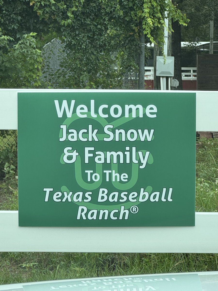 Spending my week off from the <a href="/mwmavs/">USA PRIME Mavericks Baseball Club</a> in Montgomery, TX at the <a href="/TXBaseballRanch/">Texas Baseball Ranch®</a> working on becoming the best pitcher I can be. Had a great first day! Really looking forward to learning more and grateful for the opportunity.