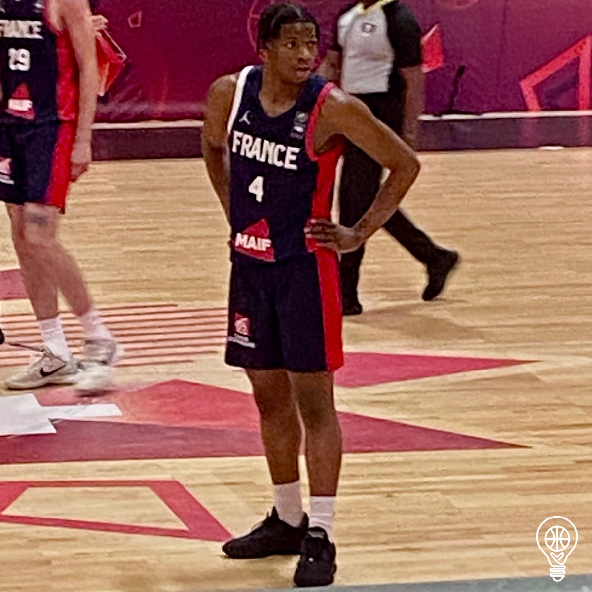 Pro Insight Player Spotlight 🔦

🇫🇷 Marc-Owen Fodzo Dada (2006)

🏀 <a href="/SLUCbasketNancy/">SLUC Nancy Basket</a>

📌 #FIBAU19

💡The 6'3” guard led France to a win over China, finishing with 21p-4r-3a. Impressive defensive performance, using his length and athleticism to disrupt at the point of attack, as
