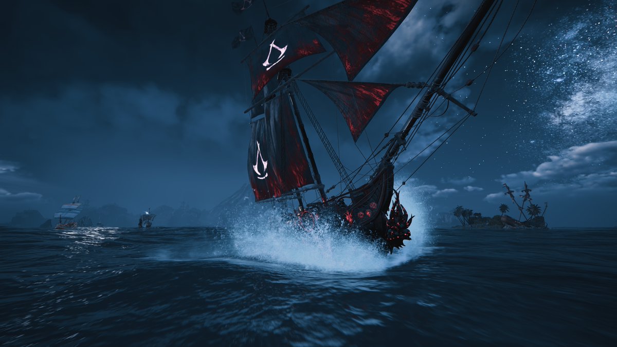 yickythemando's tweet image. #UBISOFTPHOTOMODECONTEST

#skullandbones Schooner taking on the world
