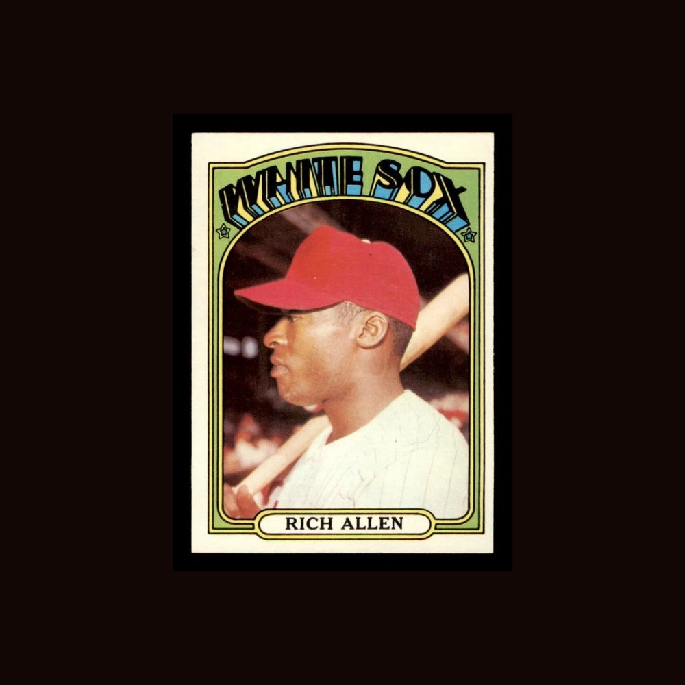 roselleavenue's tweet image. Custom '72 Dick Allen card on the Dodgers... Shown along with the original as-issued card on the White Sox and the actual proof card on the Dodgers created prior to his trade to Chicago βοΈ