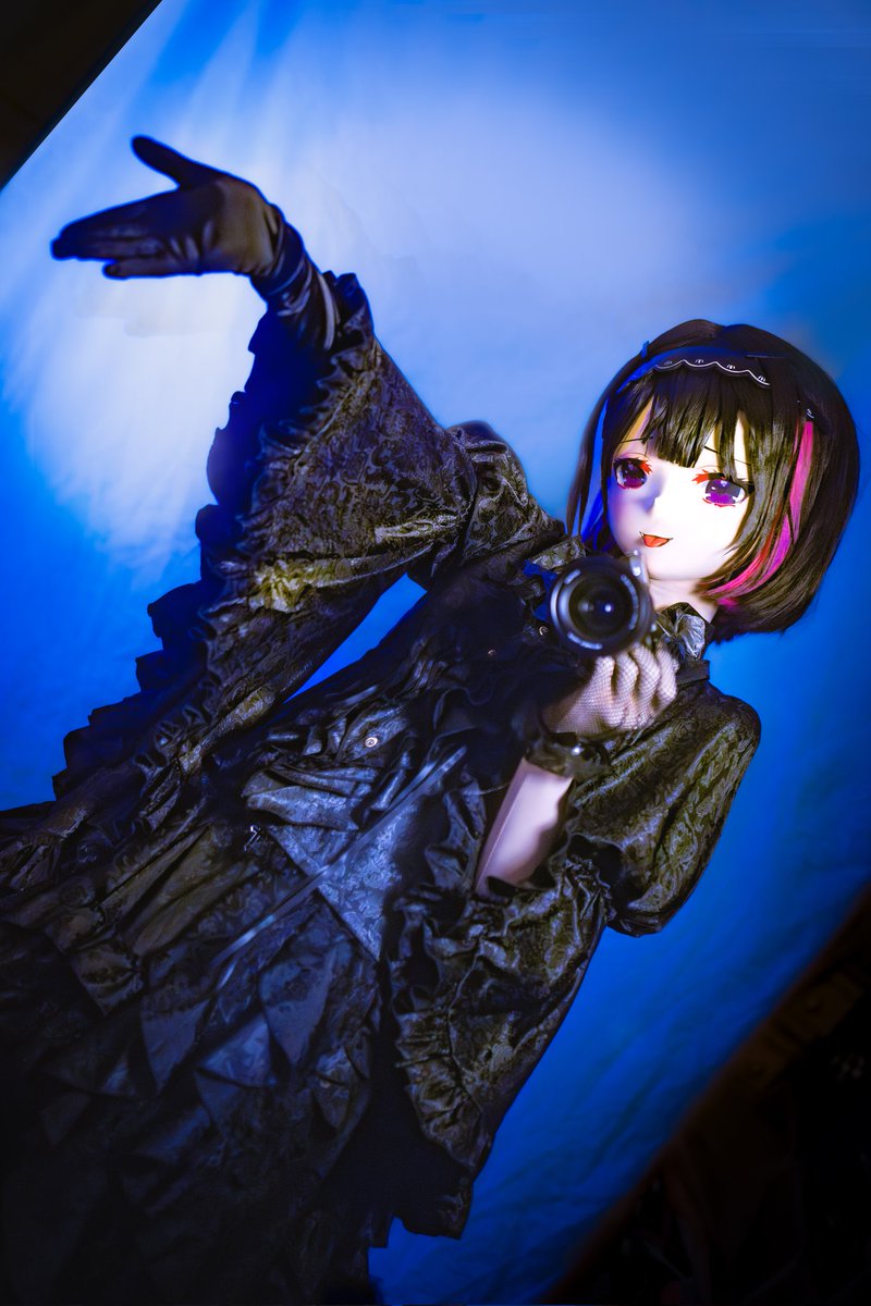 How 'bout we dance some salsa?
 一起跳一曲萨尔萨舞怎么样?
I'll spin you round and round,
 我会与你一圈圈旋转,
#kigurumi
试试这样打光呢...
一下就6k了，还不知道整点什么攒劲♂的节目