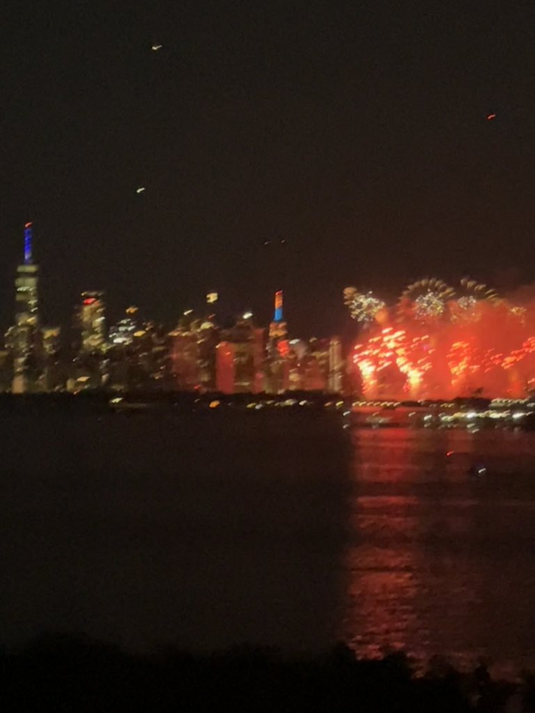 Tesslagra's tweet image. Macys Fireworks Show. My big guy and me.