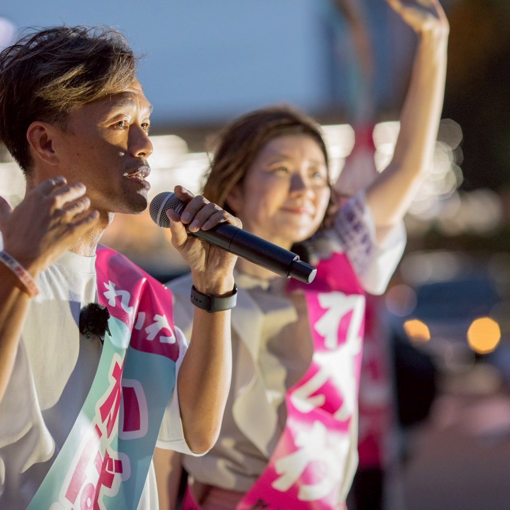 oishiakiko's tweet image. 今日7/5も、大阪のみなさん、#かばた健吾 と #れいわ新選組 を見つけてね！(写真は昨日7/4の夕方)