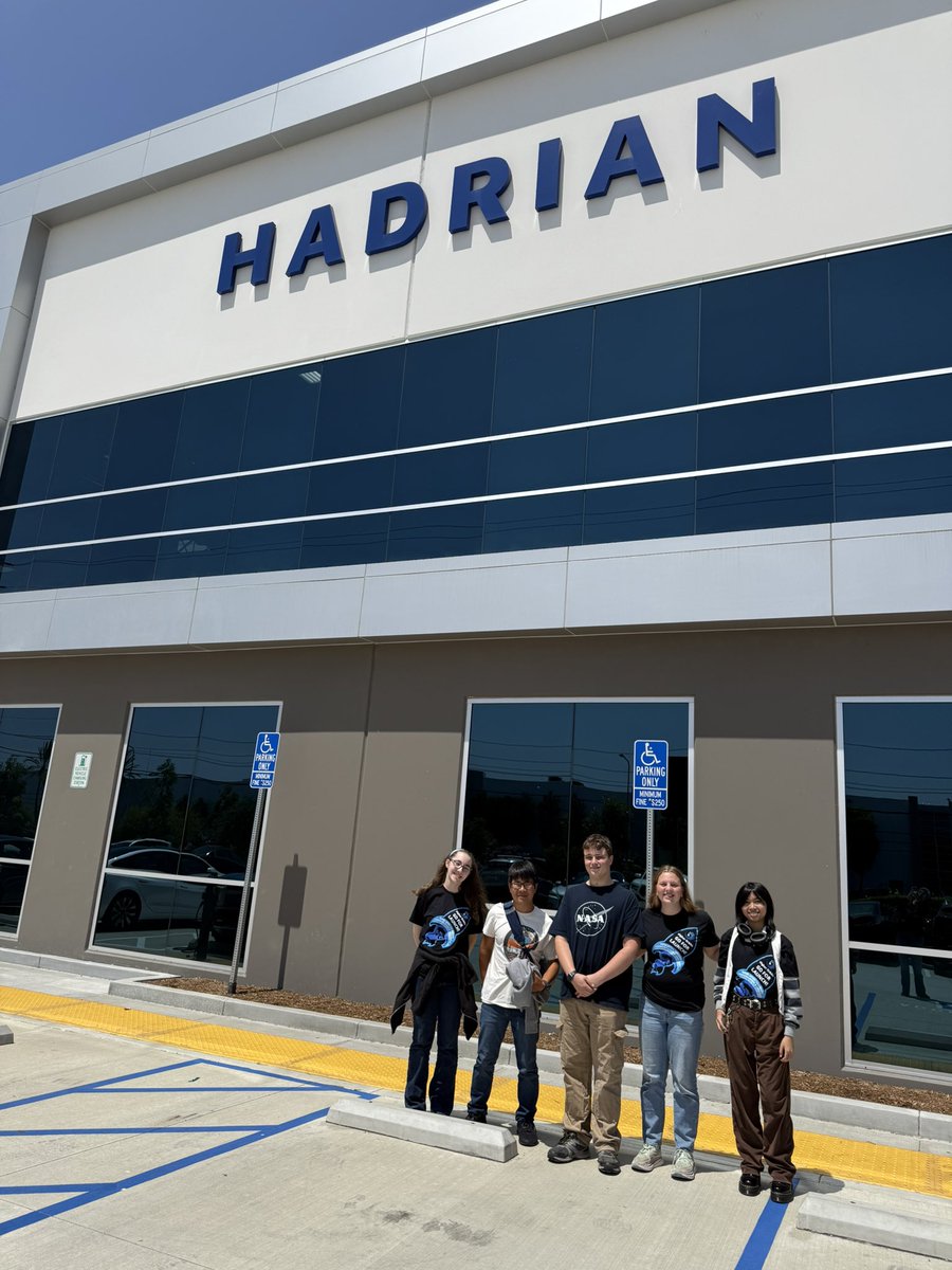 HigherOrbits's tweet photo. The 1st day all the #HigherOrbitsInAustralia students were assembled together was in LA! We toured @HadrianInc & @SpaceX which were both out of this world amazing & had dinner at @TheProudBird before hopping on our @united to Sydney for the #InternationalScienceSchool. #STEM https://t.co/QA7fwReRyA
