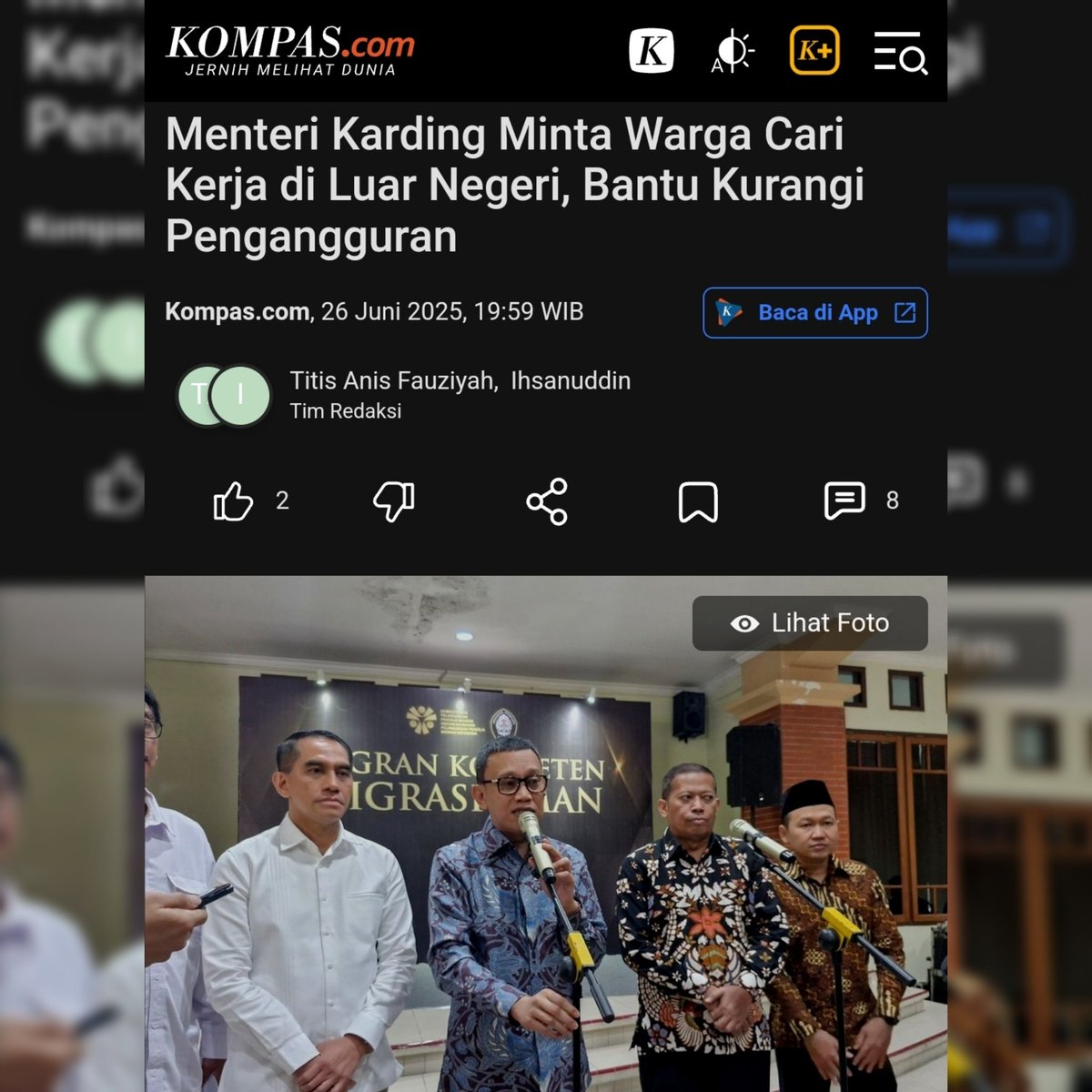 Seburuk inilah komunikasi orang-orang yang ada di pemerintahan kita sekarang, yang satu bilang “A” dan yang satunya lagi bilang “B.”

Ujung-ujungnya yang mereka tawarkan kepada rakyat itu bukan solusi, tapi kebingungan.

🤦‍♀️🤦‍♀️