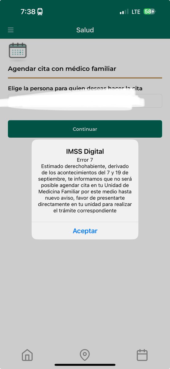 chrisrcm's tweet photo. @imssdigital ey! No puedo agendar cita en mi clínica y no pienso ir a la clínica porque para esto es su súper herramienta UMF21 https://t.co/wNYhEa11Xg